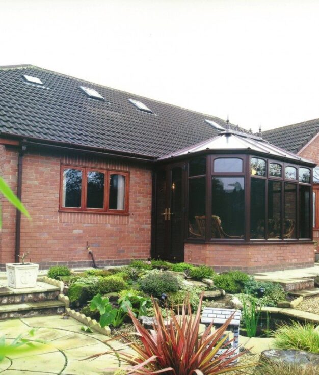 conservatory on a bungalow in rosewood